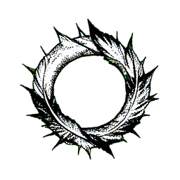 Fallen Angel (1-Bit) - 256x256 pixel art sprite