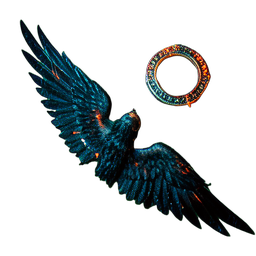 Ángel Caído (Cinematic) — sprite pixel art 256×256