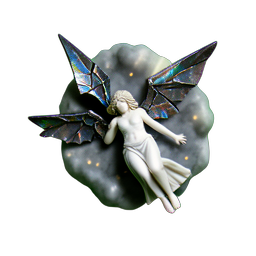 Fallen Angel (HD-2D) - 256x256 pixel art sprite