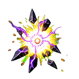 Ángel Caído (VFX) — sprite pixel art 256×256