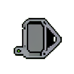 Cinta de borracha do ventilador — sprite pixel art 256×256