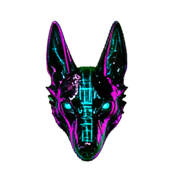 Crochue (Cyberpunk) — sprite pixel art 256×256