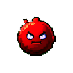Zahn — 256×256 Pixel-Art-Sprite