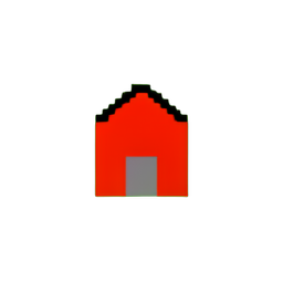 Ferme (Low-Res) — sprite pixel art 256×256