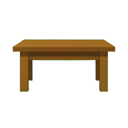 Table de salle à manger de ferme — sprite pixel art 256×256