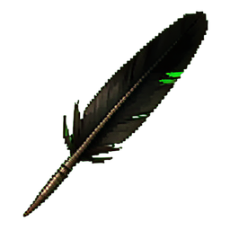 Feather Quill — 256×256 pixel art sprite
