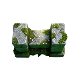 Fence Stone (HD-2D) - 256x256 pixel art sprite