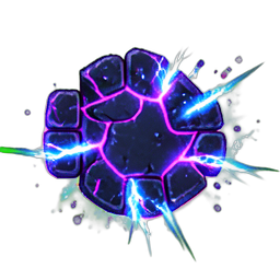 Fence Stone (VFX) - 256x256 pixel art sprite