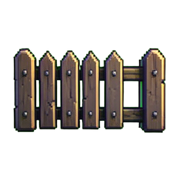 Fence Stone - 256x256 pixel art sprite