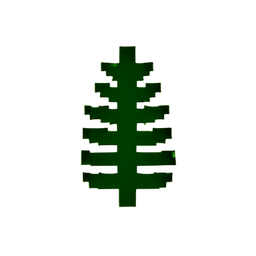 Fern (Low-Res) - 256x256 pixel art sprite