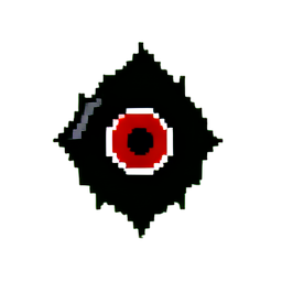 Final Boss Demon (Low-Res) - 256x256 pixel art sprite