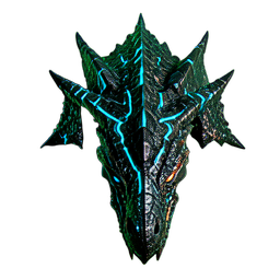 Final Boss Dragon (Cinematic) — 256×256 pixel art sprite