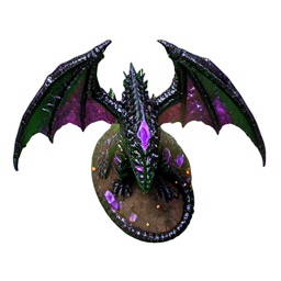 Final Boss Dragon (HD-2D) — 256×256 pixel art sprite