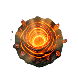 Fire Elemental (HD-2D) - 256x256 pixel art sprite