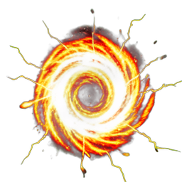 Fire Elemental (VFX) - 256x256 pixel art sprite