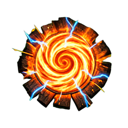 Fire Pit (VFX) - 256x256 pixel art sprite