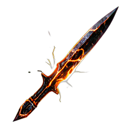 Fire Sword (VFX) - 256x256 pixel art sprite