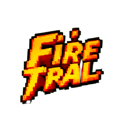 Fire Trail - 256x256 pixel art sprite