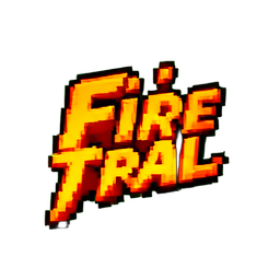 Fire Trail — 256×256 pixel art sprite