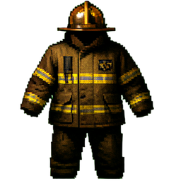 Feuerweherequipment — 256×256 Pixel-Art-Sprite