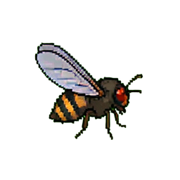 Lueur de lucioles — sprite pixel art 256×256