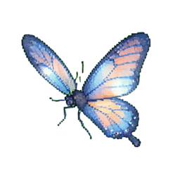 Lueur des lucioles — sprite pixel art 256×256