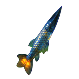 Fish Sword (Atmospheric) - 256x256 pixel art sprite