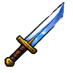 Fish Sword - 256x256 pixel art sprite