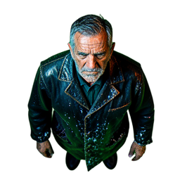 Fisherman (Cinematic) - 256x256 pixel art sprite