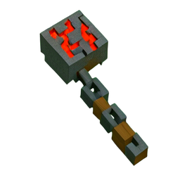 Flail (Voxel) - 256x256 pixel art sprite