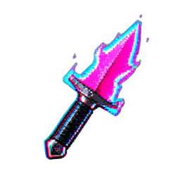 Danseuse de Flamme (Cyberpunk) — sprite pixel art 256×256