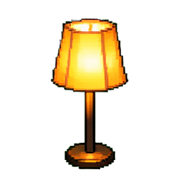 Floor Lamp - 256x256 pixel art sprite