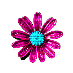 Flower Daisy (Cyberpunk) - 256x256 pixel art sprite