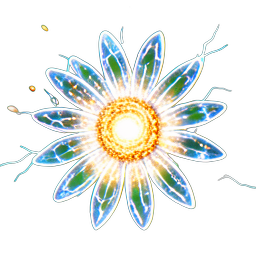 雏菊 (视觉效果) — 256×256 像素游戏素材