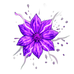Flower Lavender (VFX) - 256x256 pixel art sprite