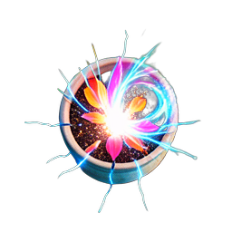 Flower Pot (VFX) - 256x256 pixel art sprite