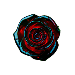 Flower Rose (Cinematic) - 256x256 pixel art sprite