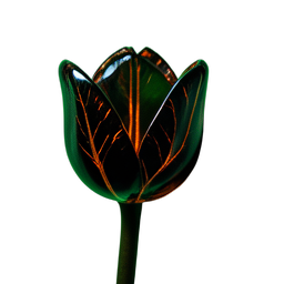 Fleur Tulipe (Cinématique) — sprite pixel art 256×256