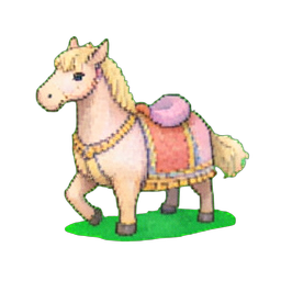 Tapis Volant Tissé — sprite pixel art 256×256