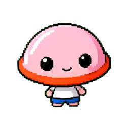 Frisbee Volant — sprite pixel art 256×256