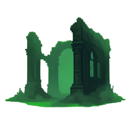 Nebelflecken — 256×256 Pixel-Art-Sprite