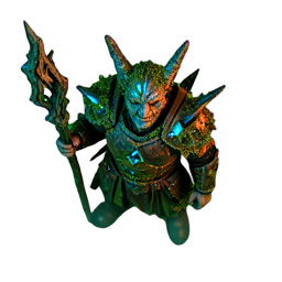 Forest Druid (Cinematic) - 256x256 pixel art sprite