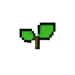 Druide de forêt (Basse résolution) — sprite pixel art 256×256