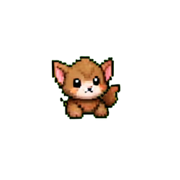 Forest Pixie Companion — 256×256 pixel art sprite