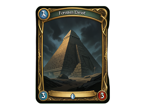 Pyramide du désert oubliée — sprite pixel art 512×384