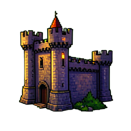 Fortress - 256x256 pixel art sprite