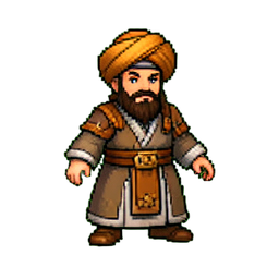 Déploiement de cartes de devin — sprite pixel art 256×256