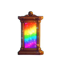 Fortune Teller Paper — 256×256 pixel art sprite