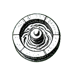 Fountain (1-Bit) - 256x256 pixel art sprite