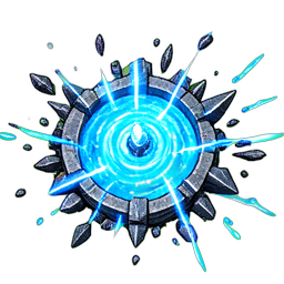 Fountain (VFX) - 256x256 pixel art sprite